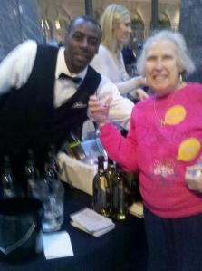 Buela and bar tender