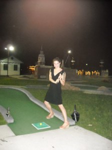 Upper Body workout mini golf