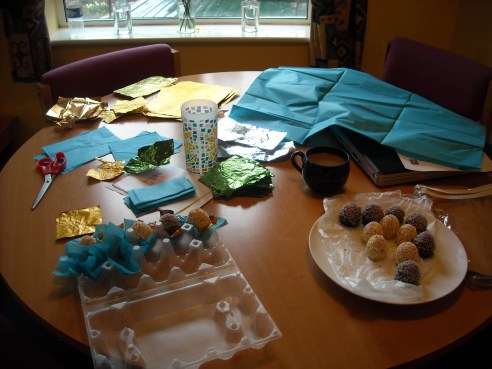 Chocolate easter eggs