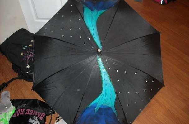 Bedazzled umbrella