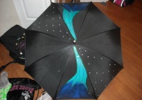 Bedazzled umbrella