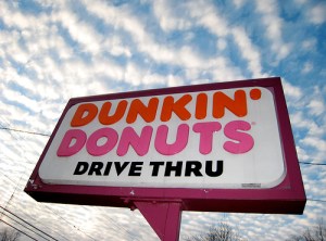 Dunkin Donuts drive through