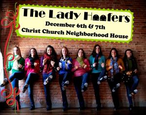 Lady Hoofers Holiday Postcard
