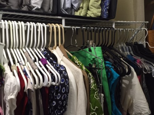 White for shirts, beige for blazers... and OCD dream!