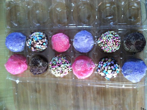 But they look much better once they're in their carton!