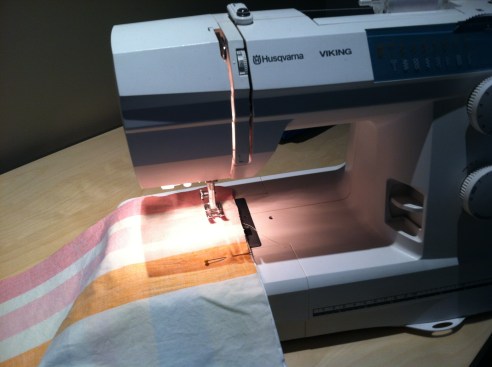 Zip right through those babies...