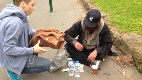 feed homeless
